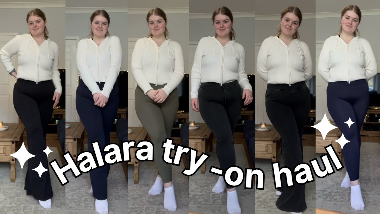 Testing Tiktok Viral jeans |  Halara try on-haul! ✨ ad