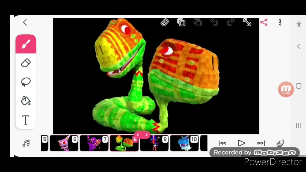 slendy pinata characters