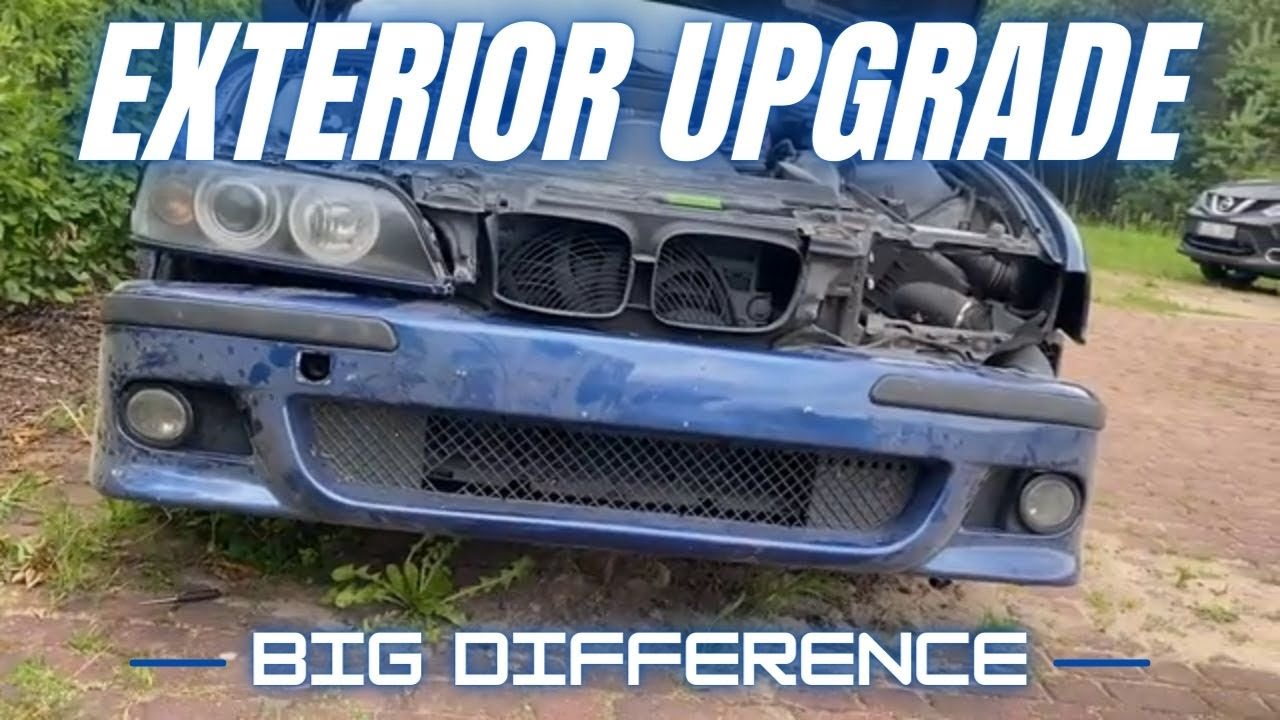 BMW E39 EXTERIOR TRANSFORMATION IN 5 MINUTES