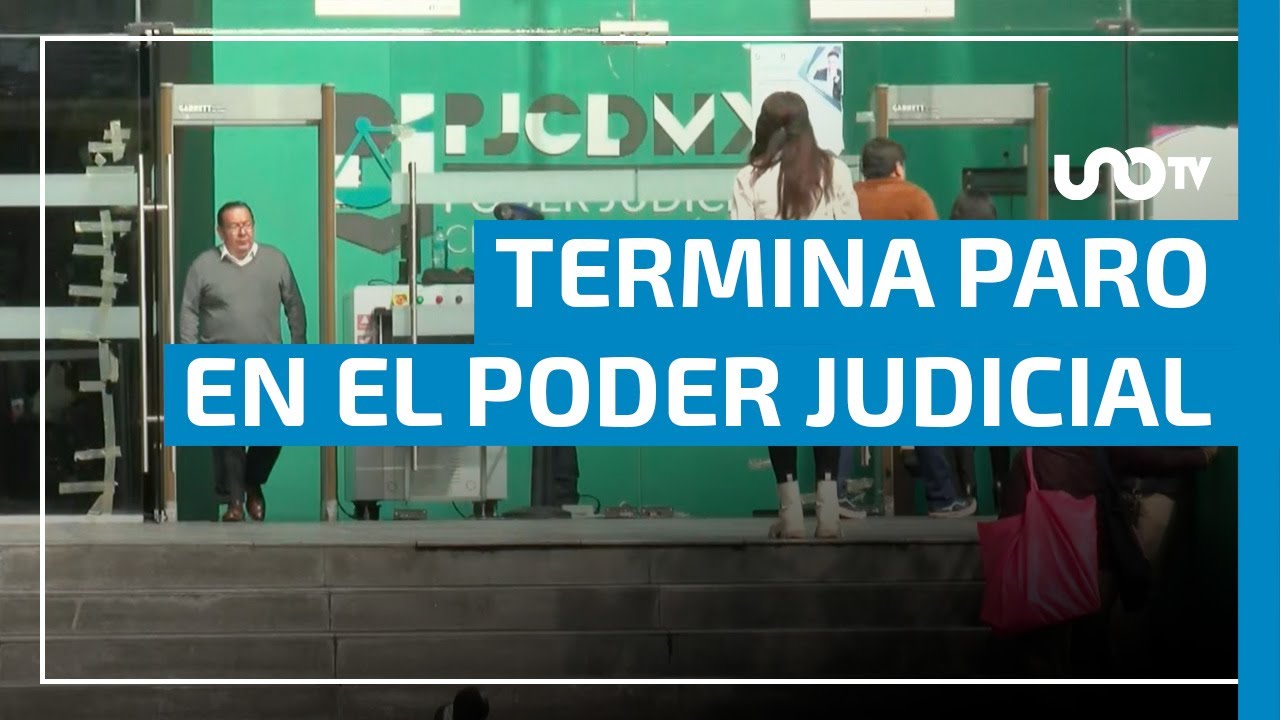 Termina paro en el Poder Judicial, aceptan aumento de 5%