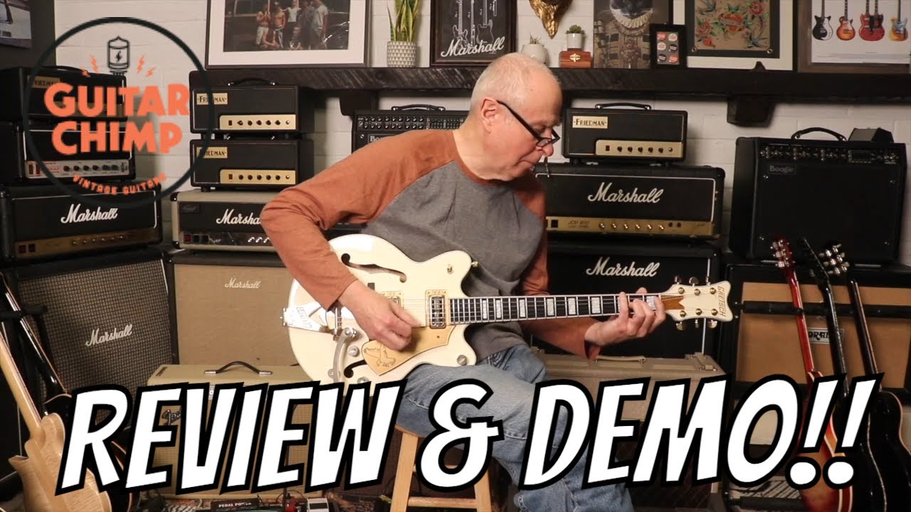 '95 Gretsch 7594 White Falcon Jr | Review & Demo!