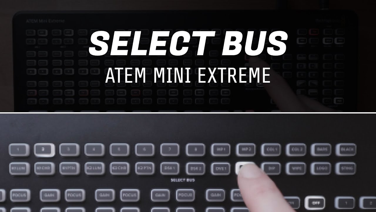 Выберите шину на ATEM Mini Extreme &mdash; начало работы и примеры использования // Show and Tell, Эпиз...