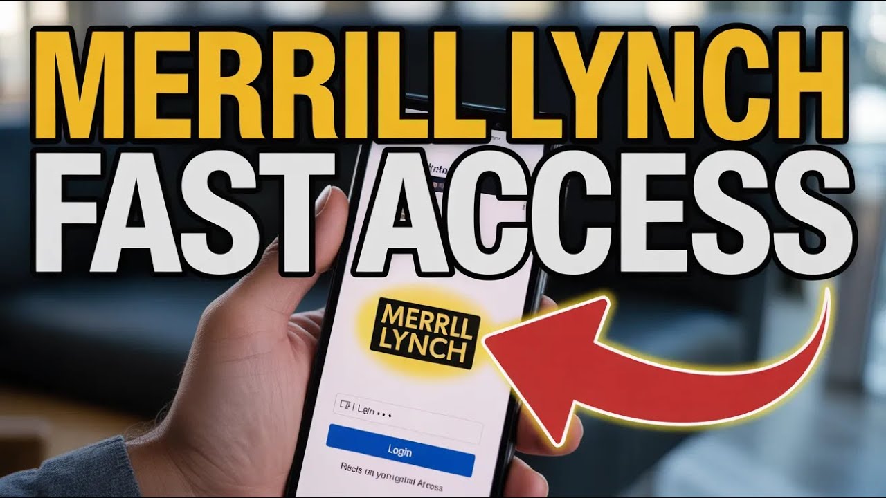 Как войти в мобильное приложение Merrill Lynch — быстрый доступ