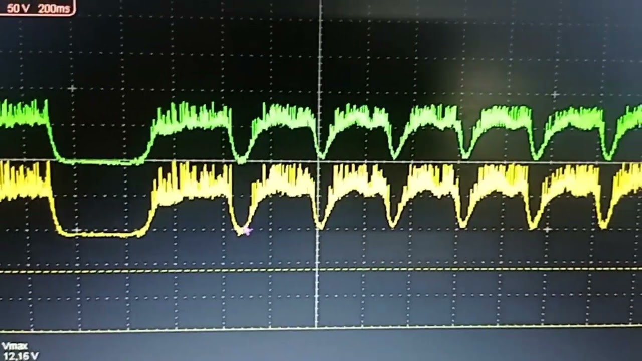 Diagnóstico con osciloscopio-motor de arranque