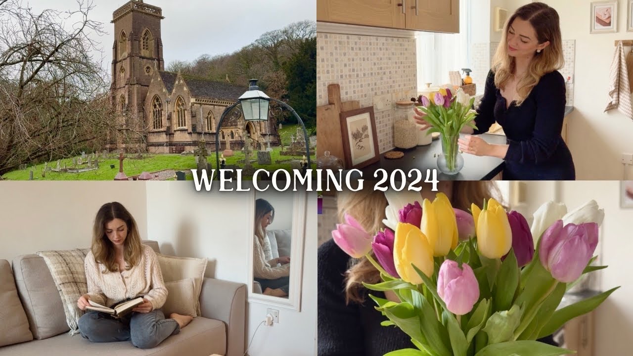 Slow Living in the New Year in the English Countryside |  Daily Homemaking in January Vlog