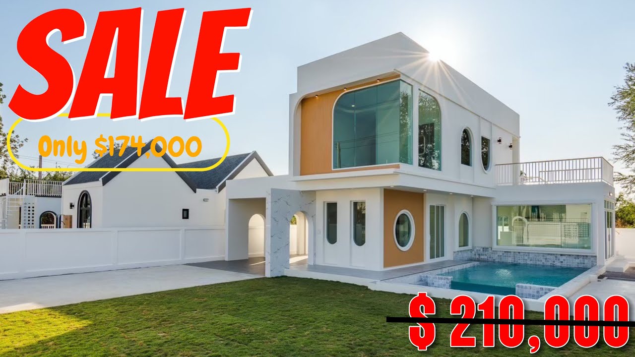❌SOlD❌ HOT DEAL 4 Bed Villa in Hua Hin Reduced to Only 5,690,000 THB