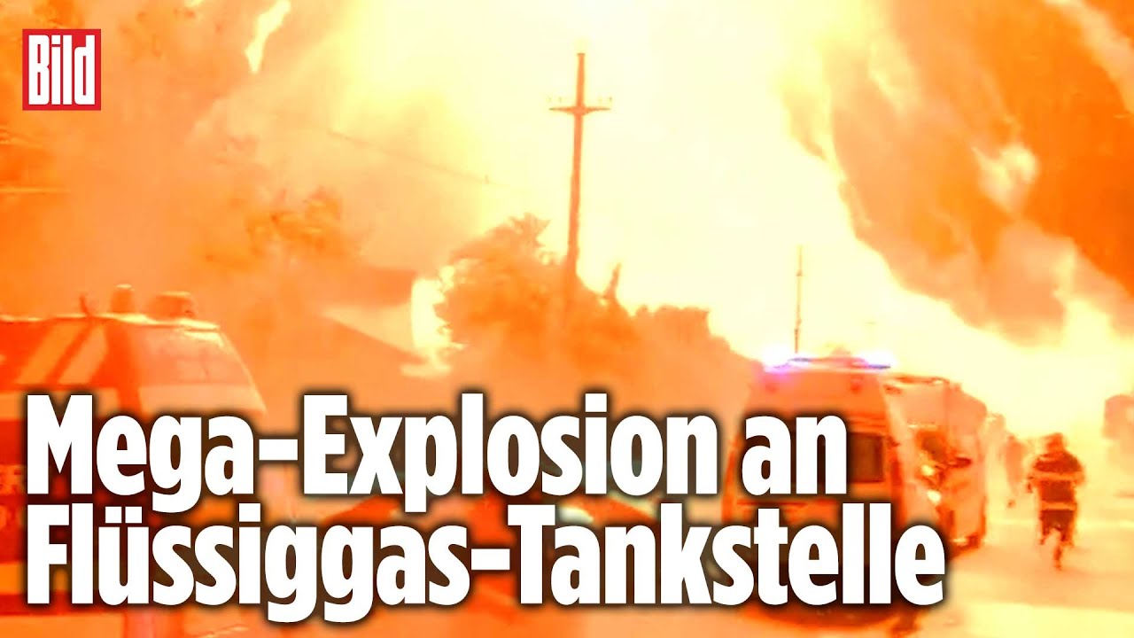 Gigantische Explosion in der Nähe von Bukarest