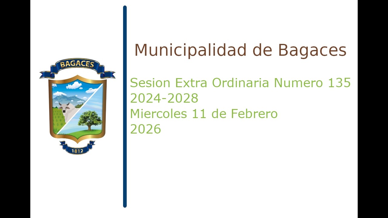 Sesión Extra Ordinaria Numero 135 2024-2028. Miércoles 11 de Febrero del 2026