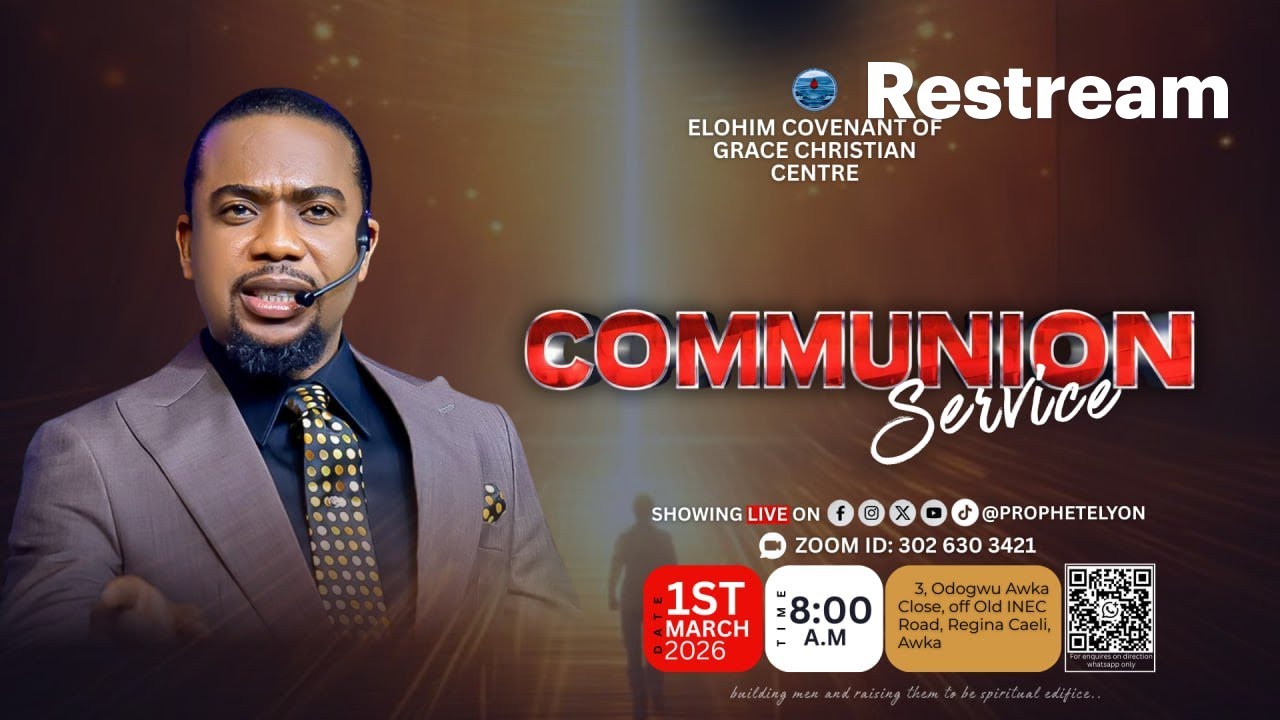 Communion Service With Prophet Elyon