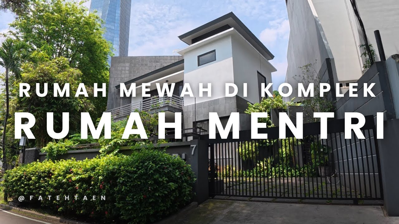Mengintip Rumah Mewah di Kompleks Menteri Jakarta | Luxury Homes of the Ministers in jakarta