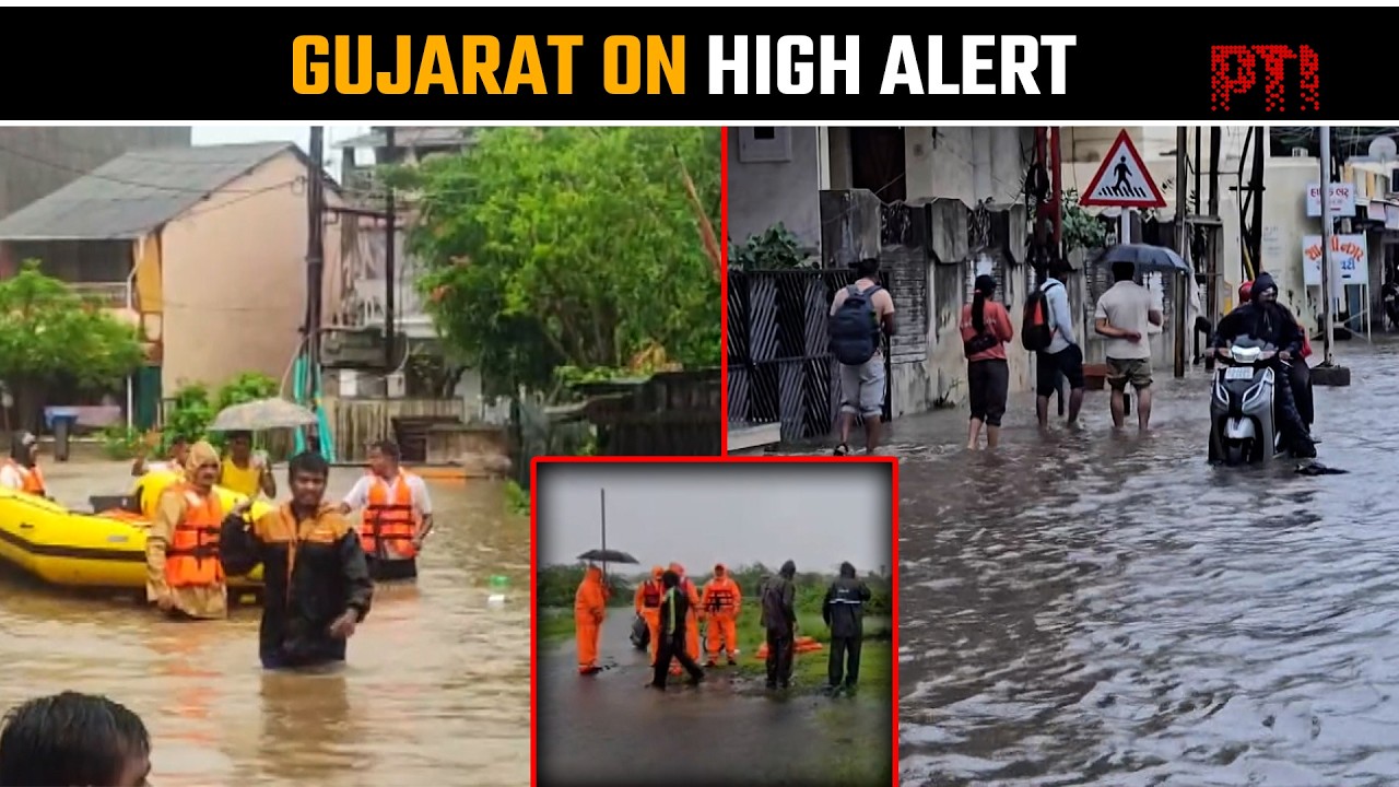 Gujarat on high alert as IMD forecasts extremely heavy rain; schools shut in several districts