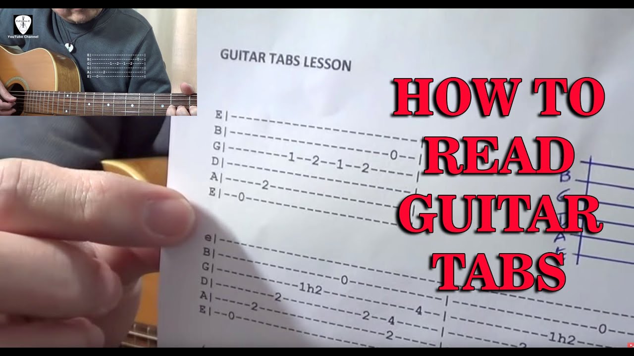 How To Read Guitar Tabs (Lesson in Filipino with English Subtitles)