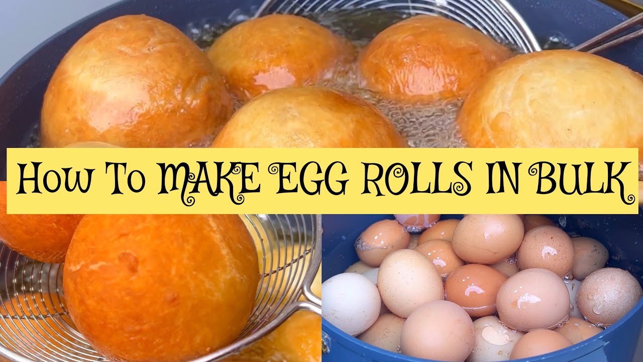 How To Make Egg Rolls In Bulk/ Very Detailed Nigerian Snack Recipe