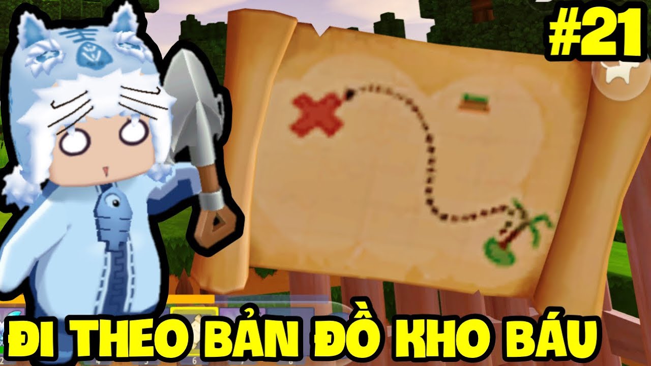 SINH TỒN HƯ KHÔNG MINI WORLD - TẬP 21: MEOWPEO ĐI THEO BẢN ĐỒ KHO BÁU VÀ NHẬN CÁI KẾT ĐẮNG