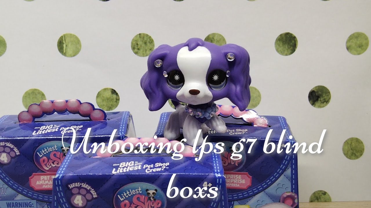 unboxing lps g7 blind boxs|| распаковка lps g7 секретные коробочки