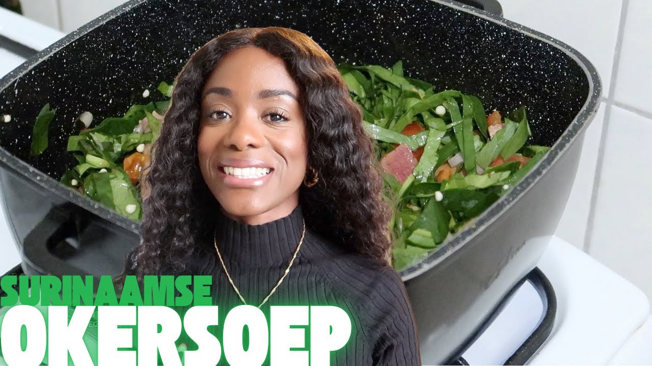 SURINAAMSE OKERSOEP MAKEN! | GwennsVLOG 338