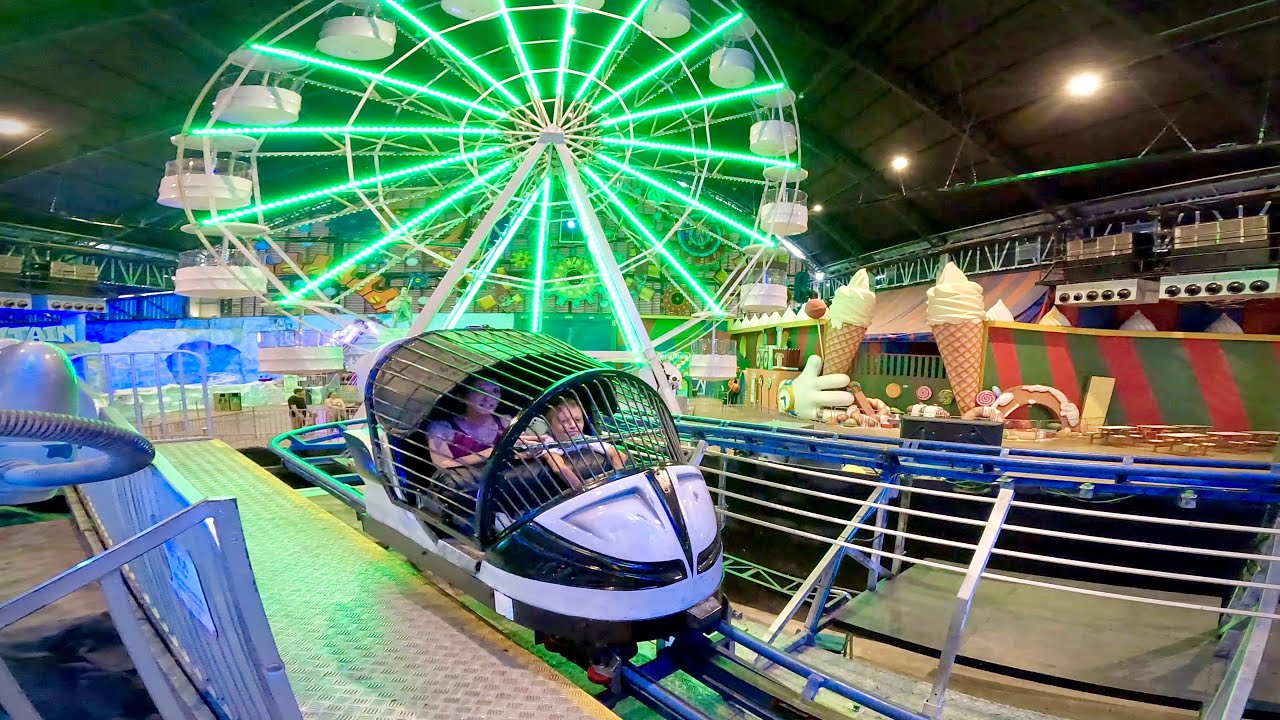 Space Moon on-ride POV (乗車映像) / Animália Park (ブラジル)