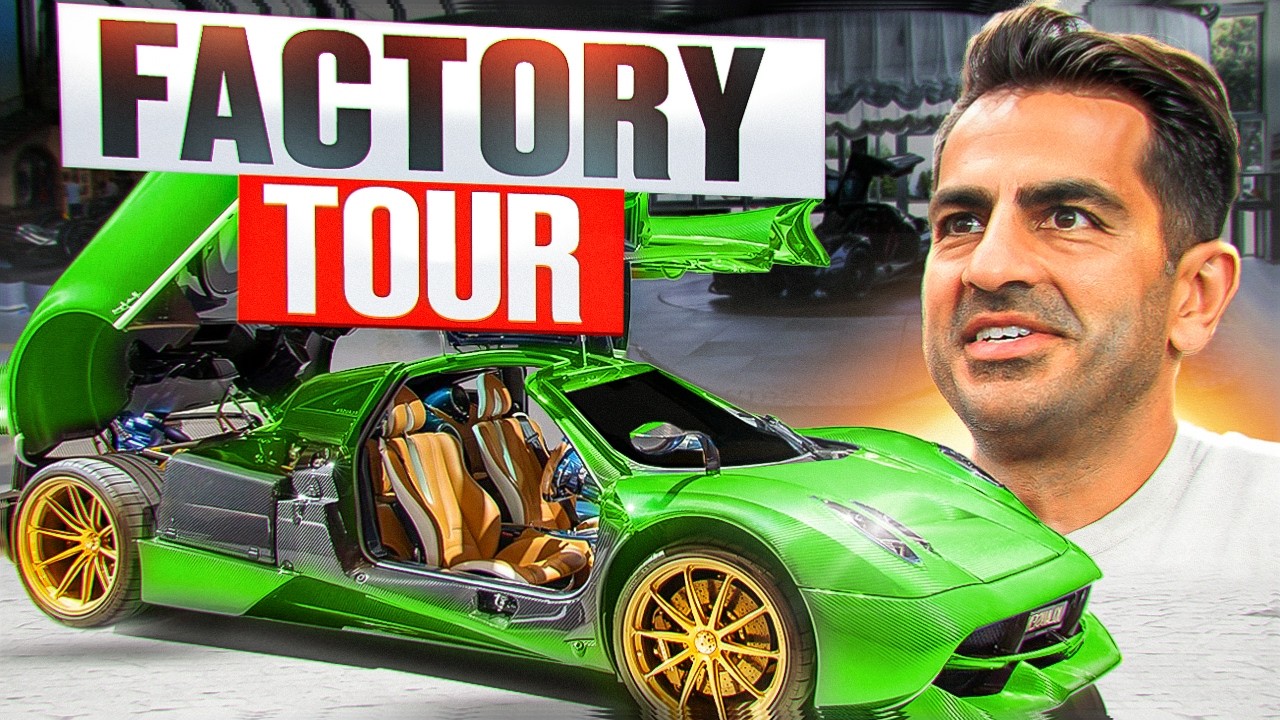 💥 PAGANI WERK / FACTORY 🤯 Handmade Hypercar-Manufaktur in Italien | Hamid Mossadegh #cars #factory