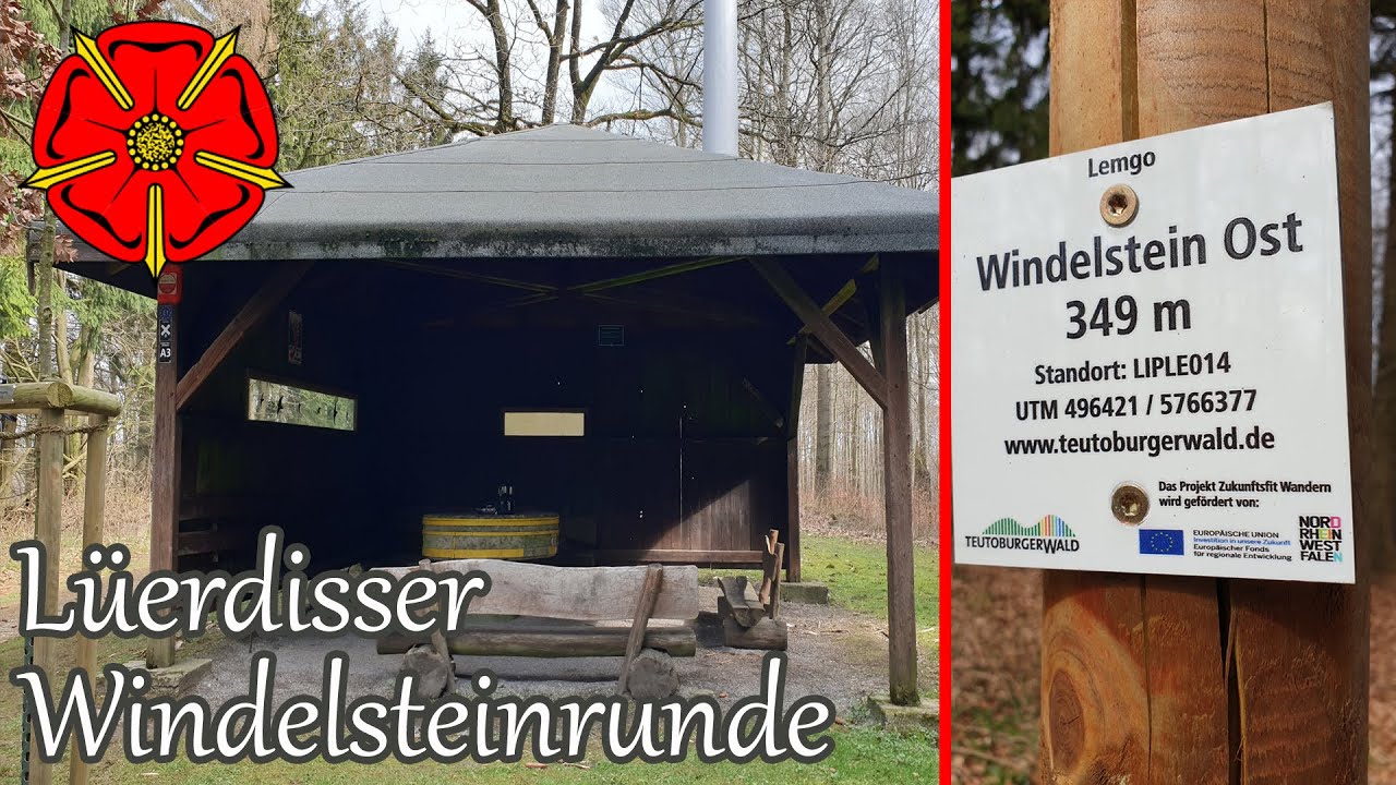 von Lüerdissen über den Windelstein in Lemgo - www.lipperland.de