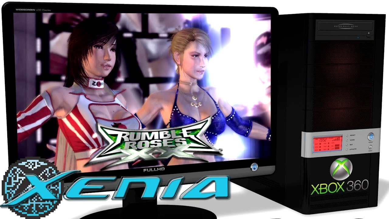 XENIA Xbox 360 Emulator - Rumble Roses XX (2006). Ingame 60FPS. Vulkan Custom #10