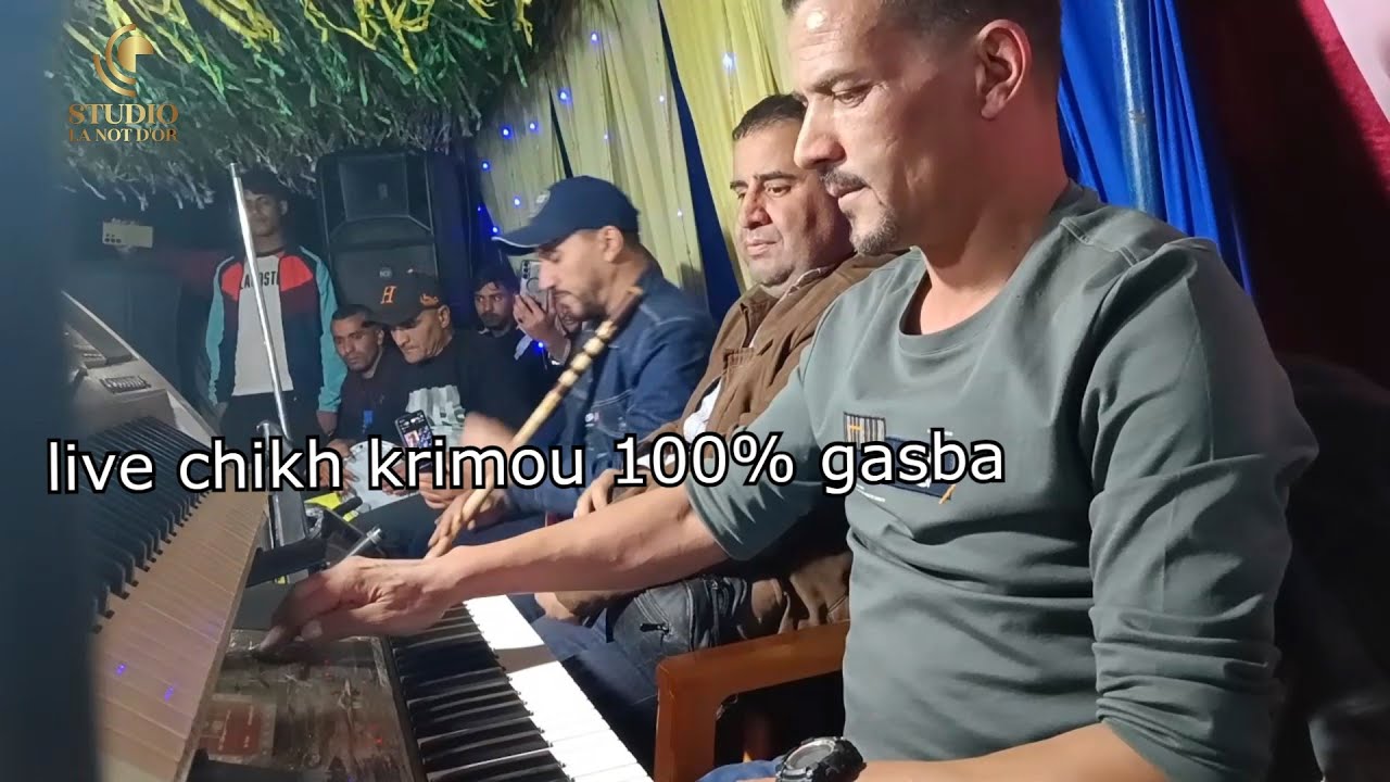 live chikh krimou 100% gasba الشيخ كريمو السعيدي