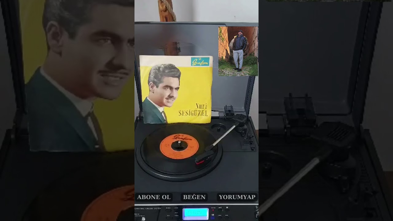 NURİ SESİGÜZEL - LEYLAM - ORJİNAL ESKİ PLAK KAYIT