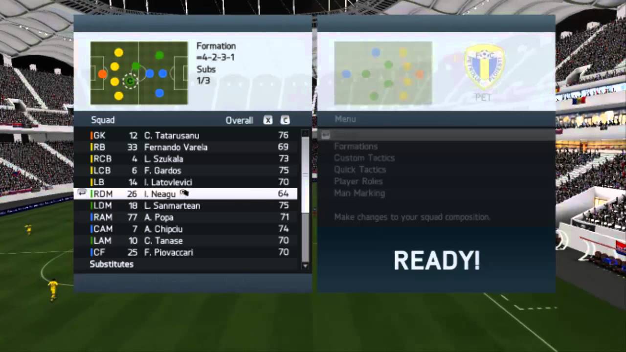 FIFA 14 : Cariera cu Steaua Bucuresti : Ep.1 - Supercupa Romaniei