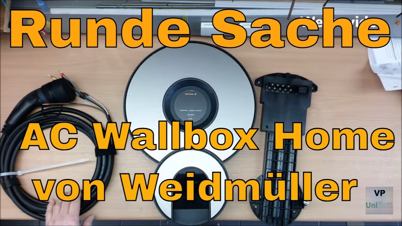 Runde Sache: Die AC Wallbox Home von Weidmüller
