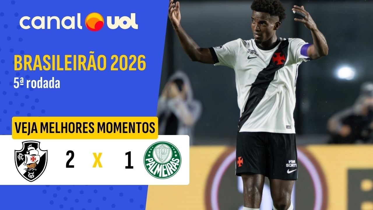 VASCO 2 X 1 PALMEIRAS - MELHORES MOMENTOS - BRASILEIR&Atilde;O 2026