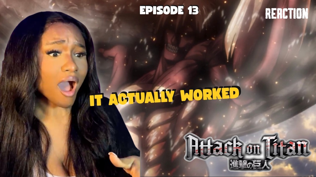 NO WAY THAT JUST WORKED?! |  Anime V*RGIN Reacts to AOT Episode 13