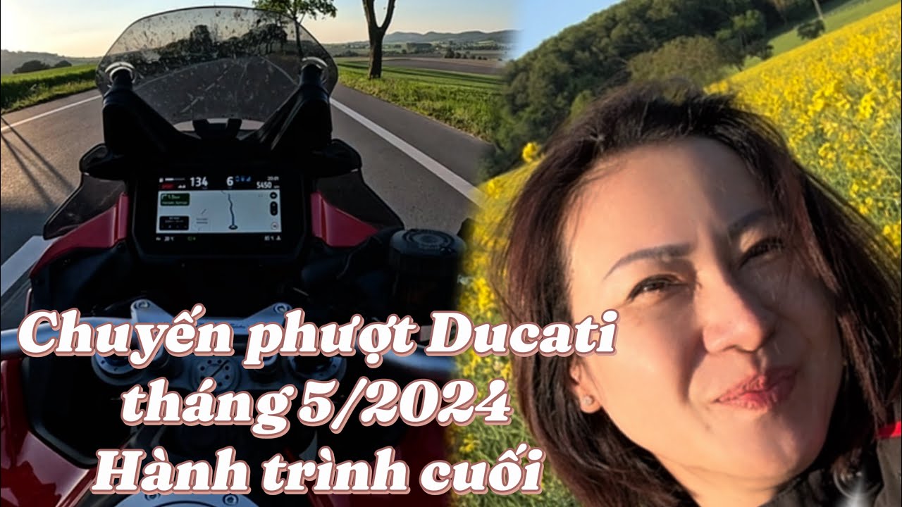 Phượt xe máy 500 cây số từ Harz (Đức) về Baarn (Hà Lan) – Couple’s Ducati Ride  05.2024