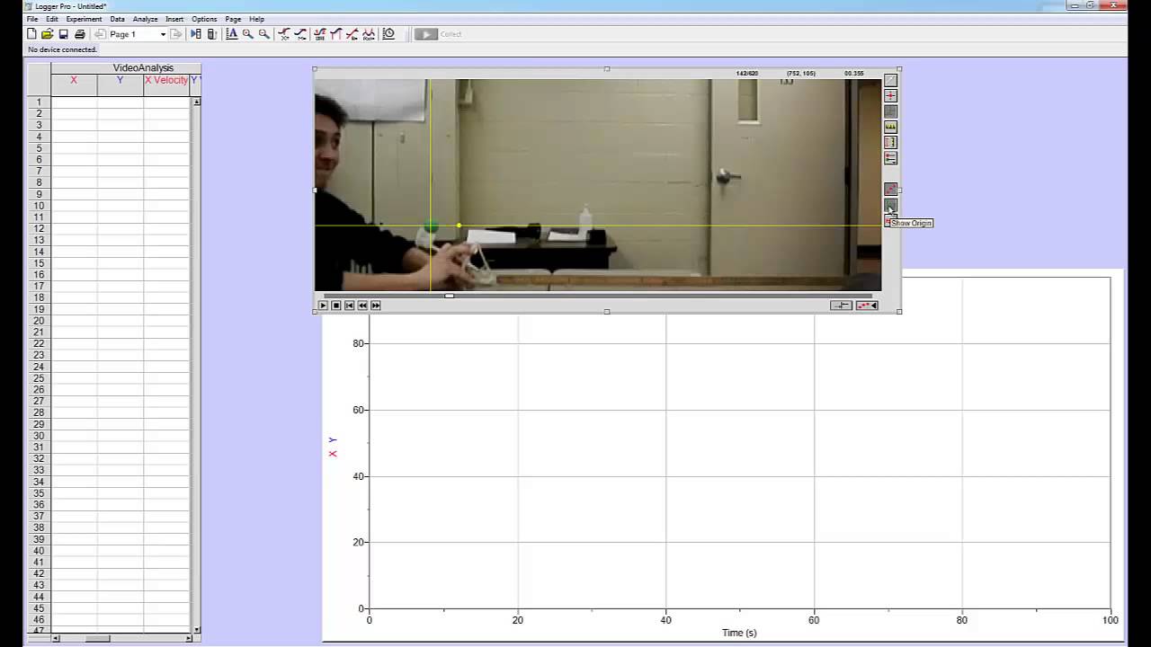 How to use Logger Pro to find your catapult's launch velocity.