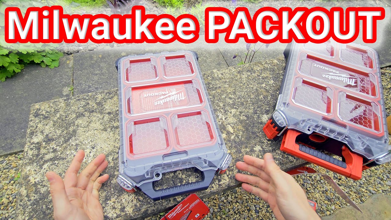 Органайзеры Milwaukee Packout Compact и Compact Slim 4943