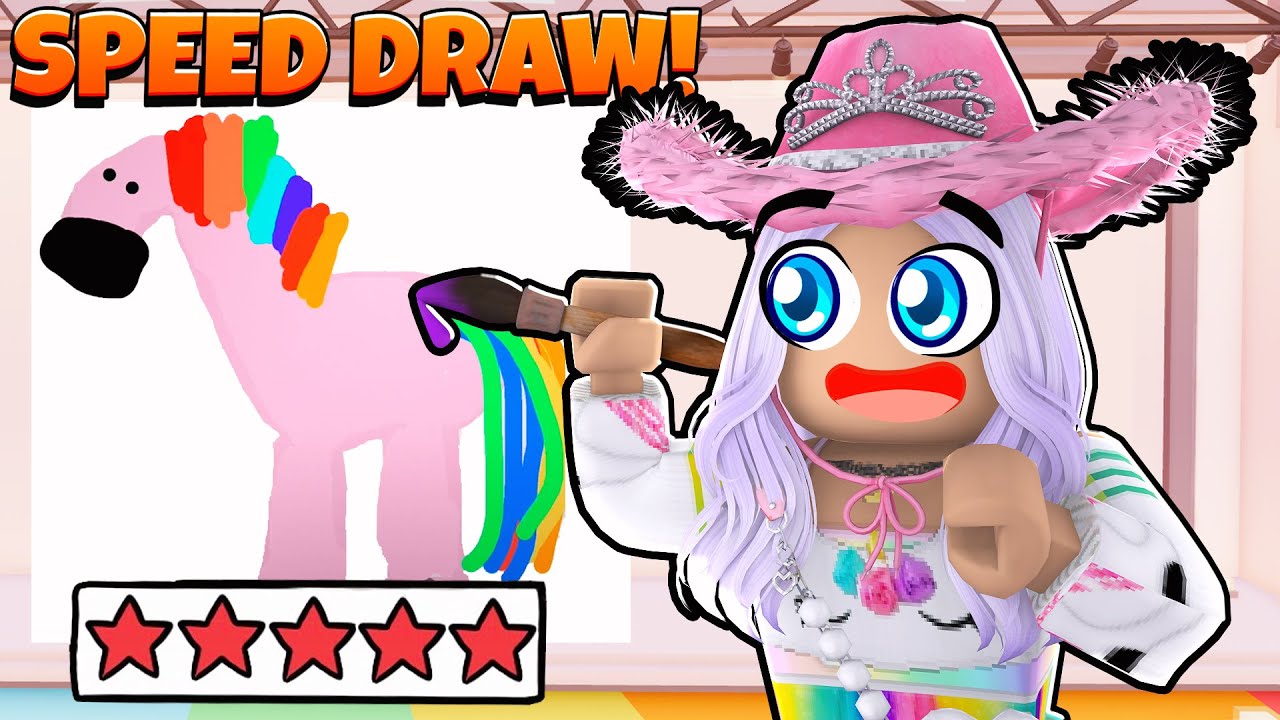 Крутые рисунки в Speed Draw! | Roblox 🎨