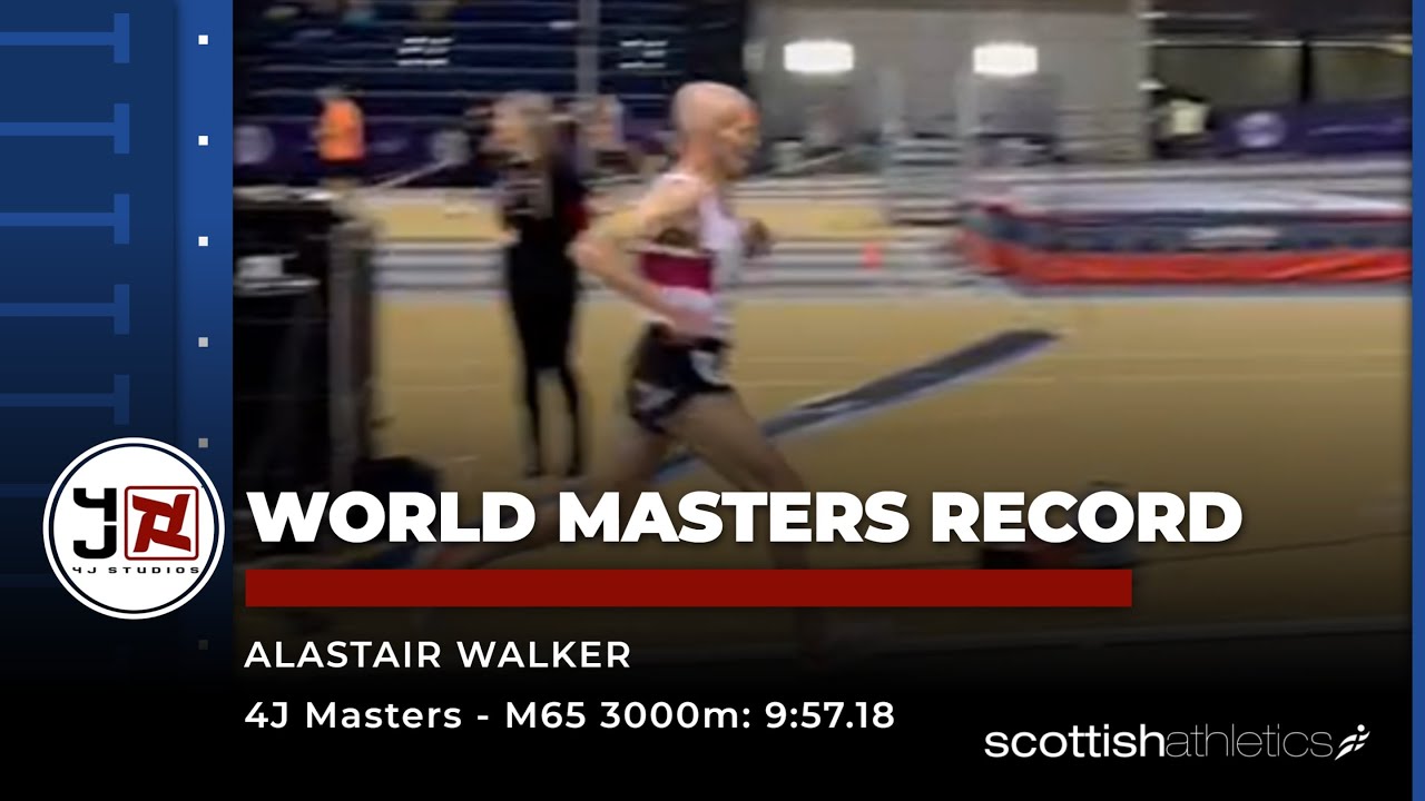 WORLD MASTERS RECORD | Alastair Walker - M65 3000m