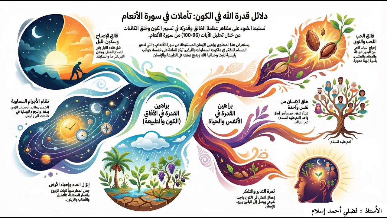 تأملات في سورة الأنعام من الآية 95 إلى الآية 99 #القرآن_الكريم #اكسبلور #المصحف #viral 