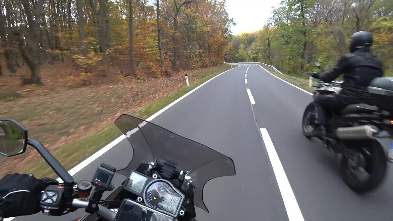 5 Minutes KTM Super Duke 1290 GT onboard sound and flybys
