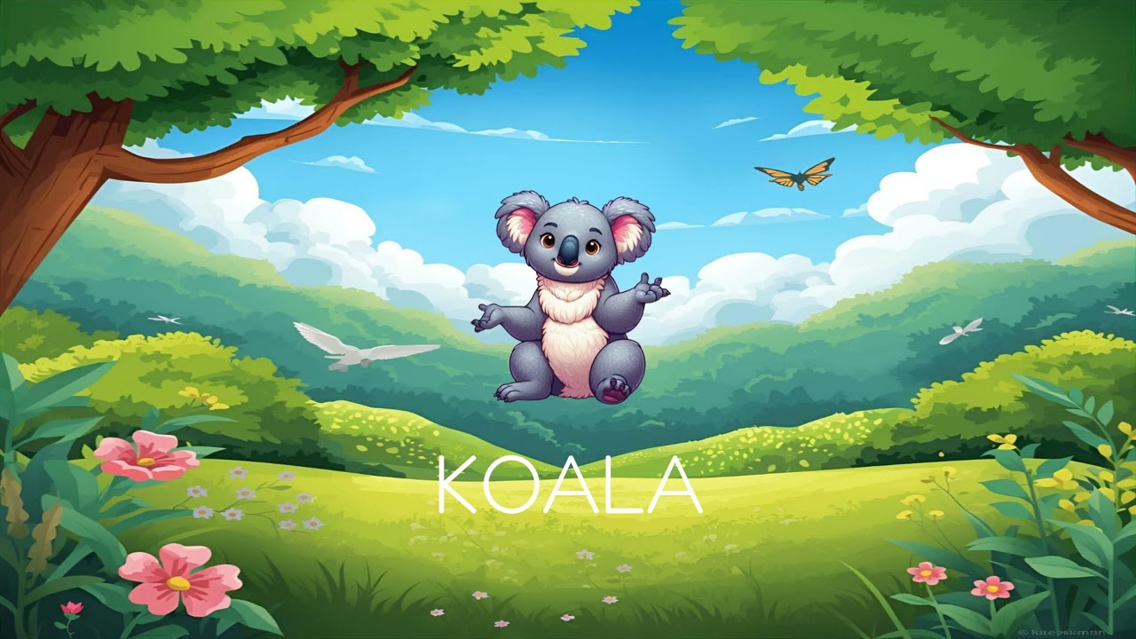 Learn Animal Names 🦁 Animal Vocabulary for Kids & Toddlers