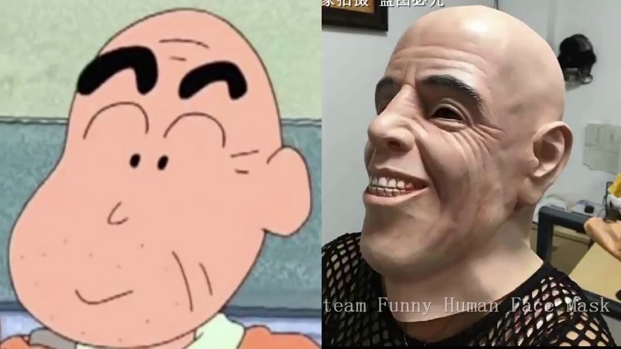 THE SHINCHAN CHARACTER IN REAL LIFE EXPOSED!!!!!!!!