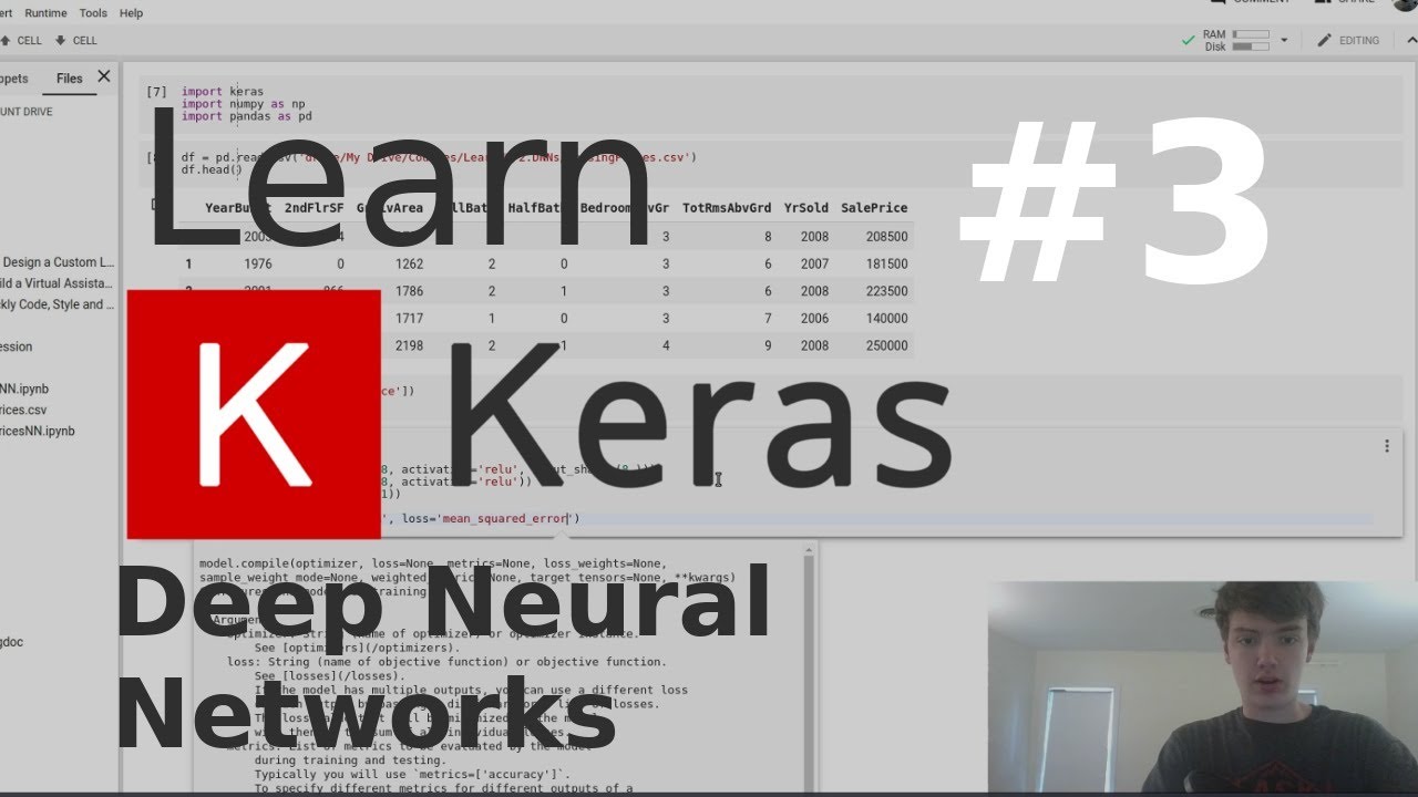 Predict Housing Prices Using a DNN | Learn Keras #3
