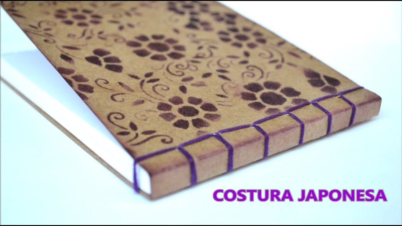 ENCADERNAÇÃO ARTESANAL - COSTURA JAPONESA