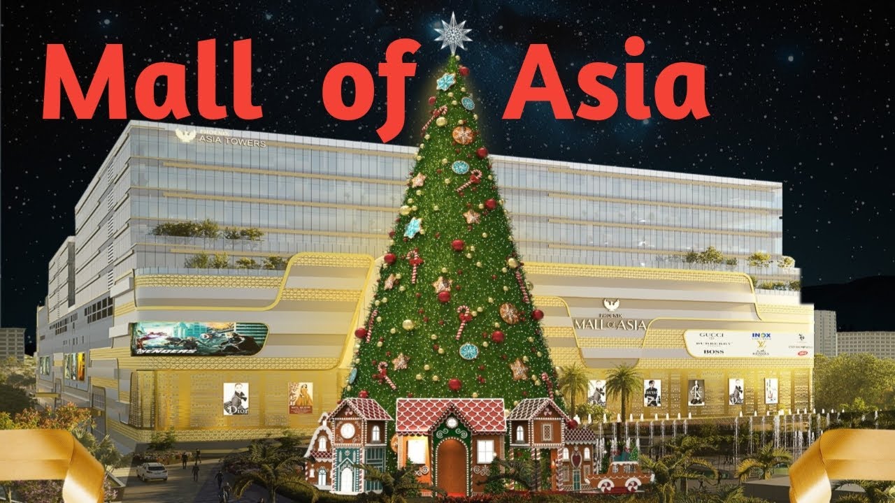 Christmas lighting at Mall of Asia Bangalore/#sandtfoodies