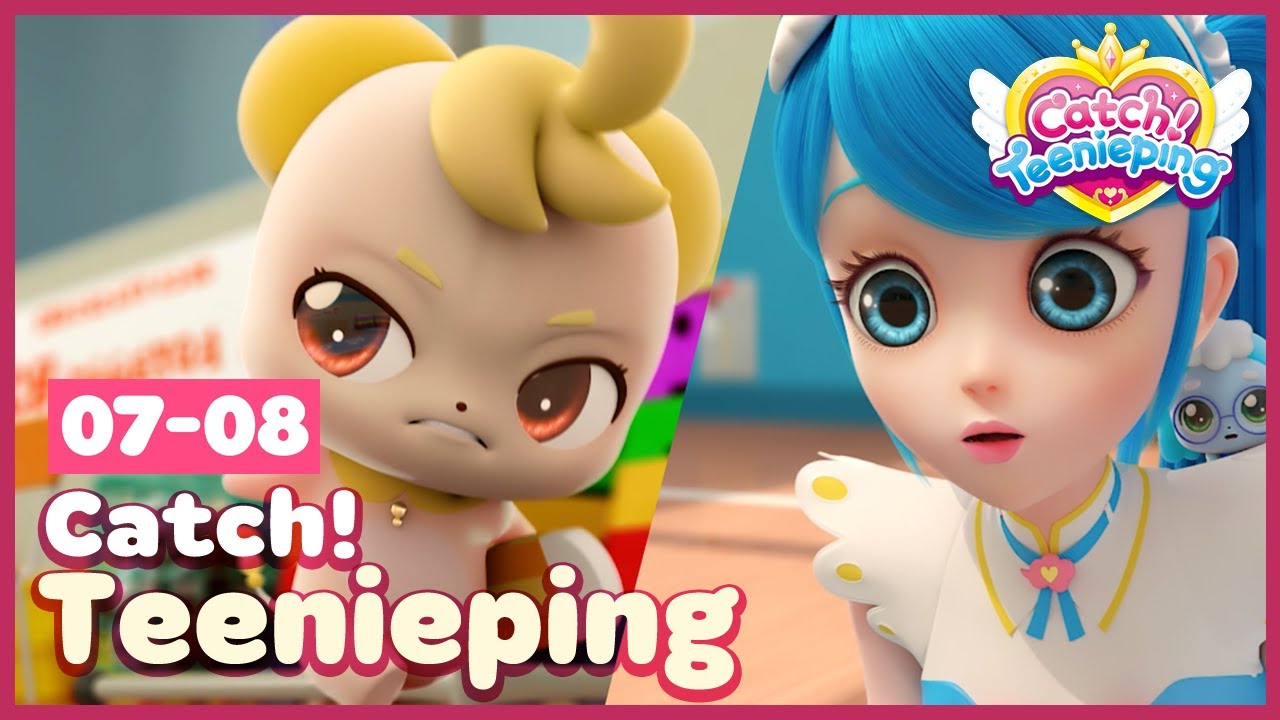 [Catch! Teenieping] 💘Episodes 7-8 Collection | Blankping, You'd Better Stop! and More | +Compilation