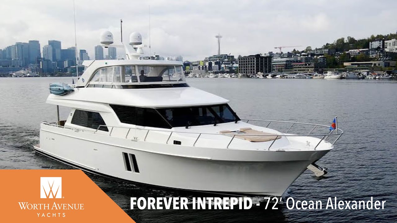 72' (21.95) Ocean Alexander Yacht FOREVER INTREPID Available for Sale