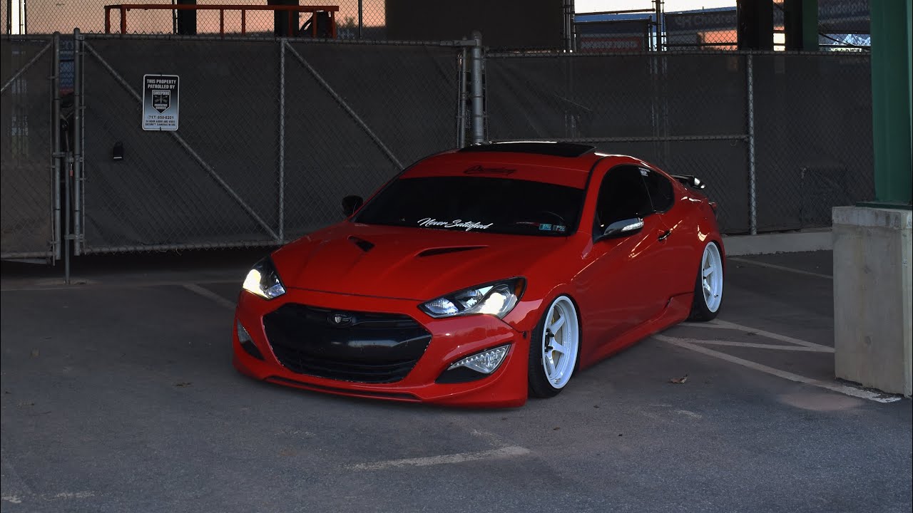GENESIS COUPE STRAIGHT PIPE! 3.8 exhaust compilation (pulls/coldstarts)