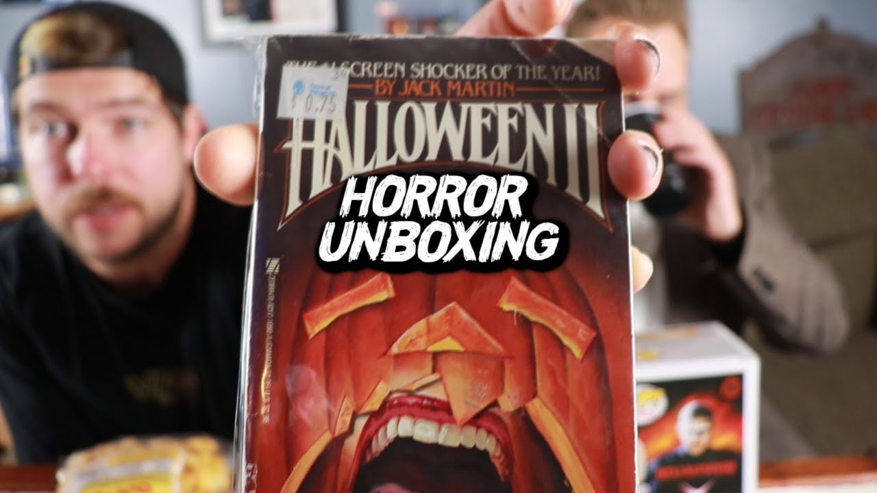 Horror Unboxing! Fear Crate! Halloween! Manly Emotions!
