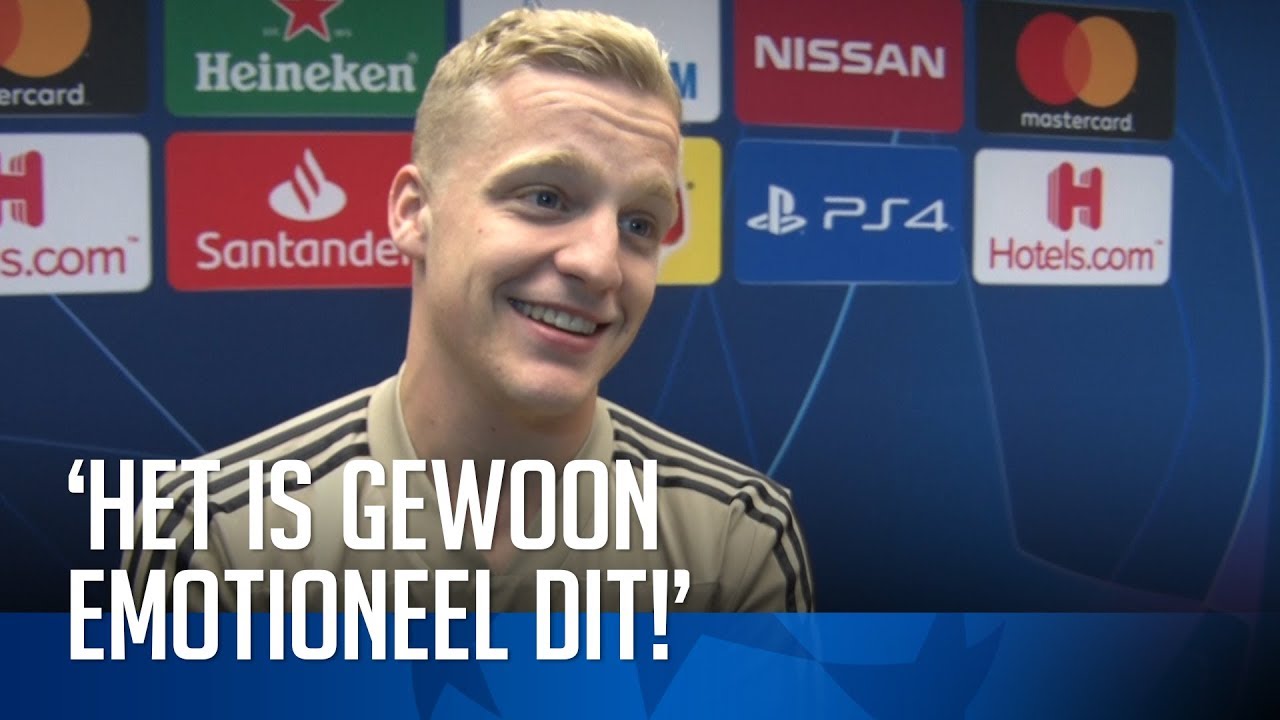 Donny hoorde zelfs Juve-fans klappen
