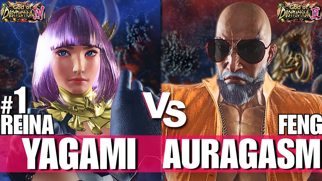Tekken 8 - Yagami (Reina) vs Auragasm (Feng) | High Level Ranked Matches