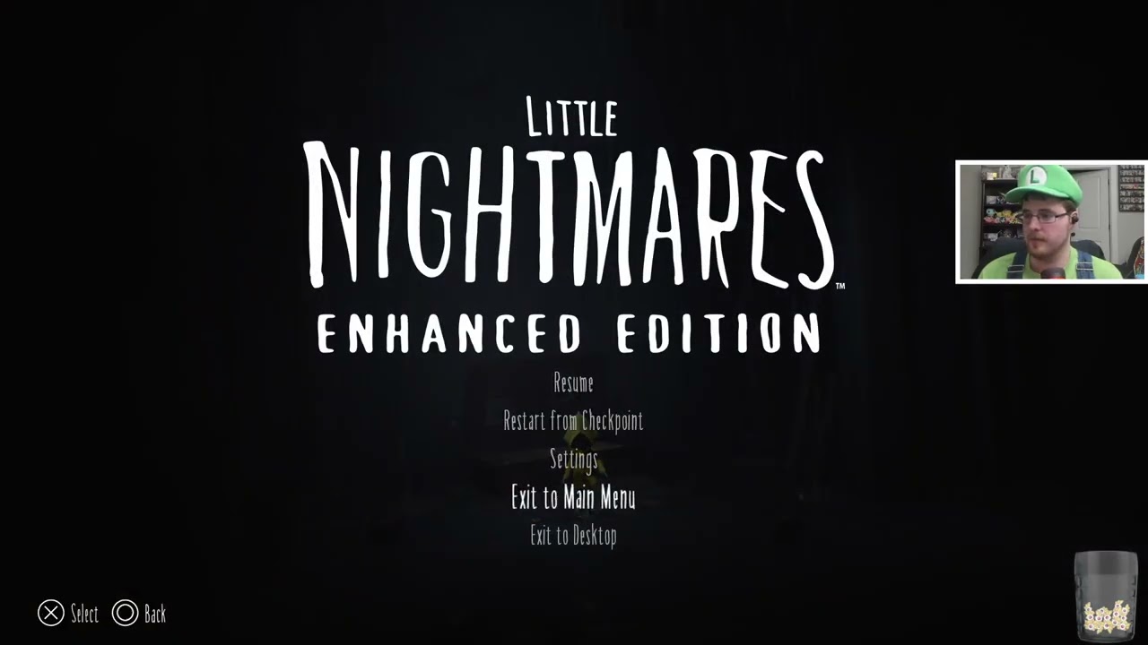 Luigi Banished To The Nightmare Realm [Little Nightmares & FNAF VOD]