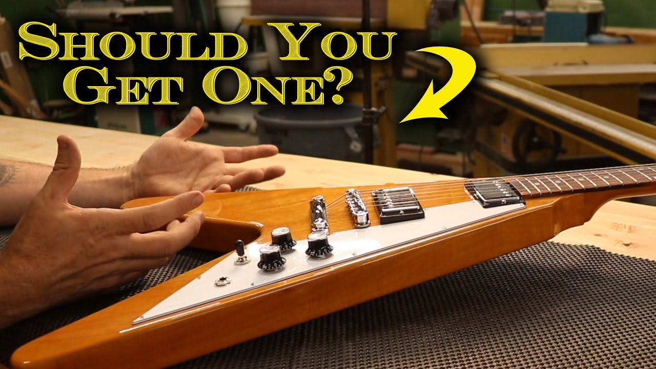 Gibson Flying V 2022 года — натуральный антиквариат